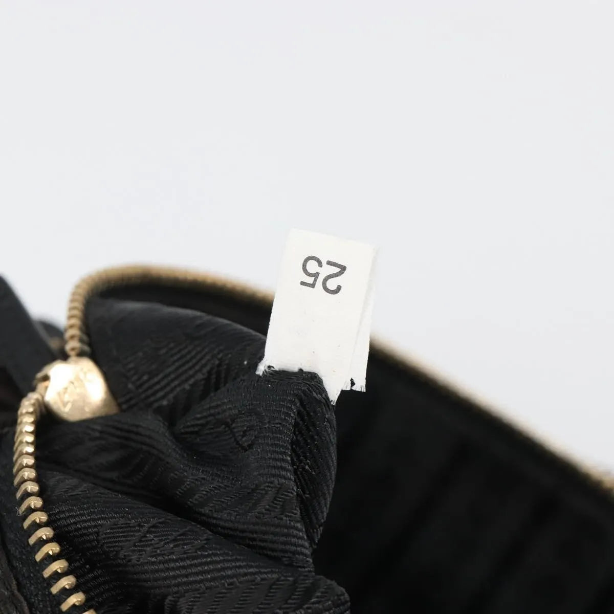 Prada Shoulder Python, Black, Nylon, Shoulder Bag