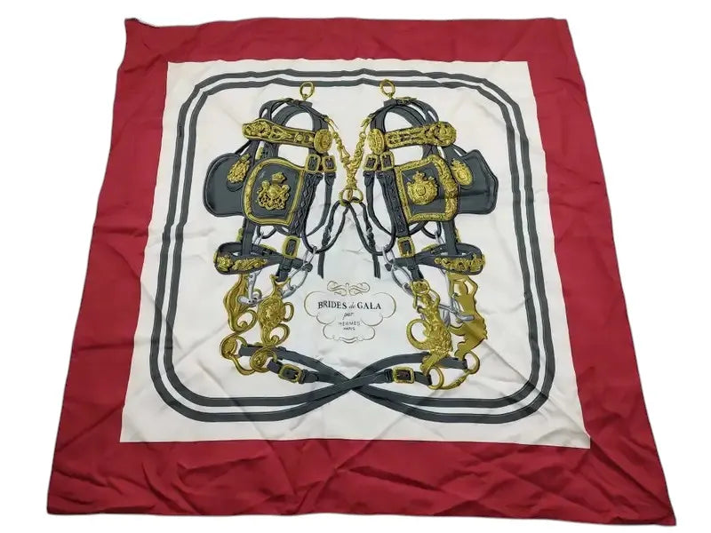 Hermes Carré 90 Silk multicolor, Multicolour, Silk, Scarf