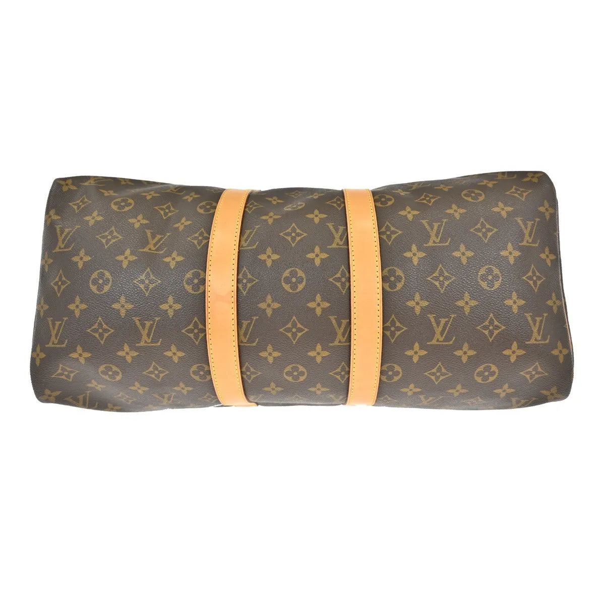 Louis Vuitton Keepall Monogram Canvas, Brown, Canvas, Travel Bag