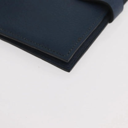 Hermes Agenda Cover Epsom, Navy, Leather, Clutch