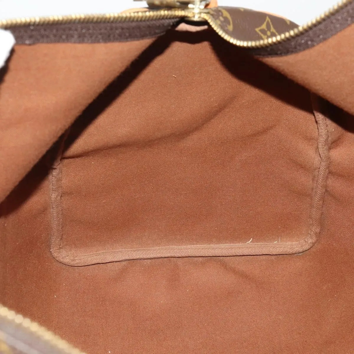 Louis Vuitton Keepall Monogram Canvas, Brown, Canvas, Travel Bag