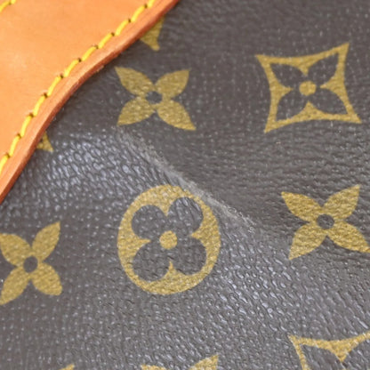 Louis Vuitton Keepall Monogram, Brown, Canvas, Travel Bag