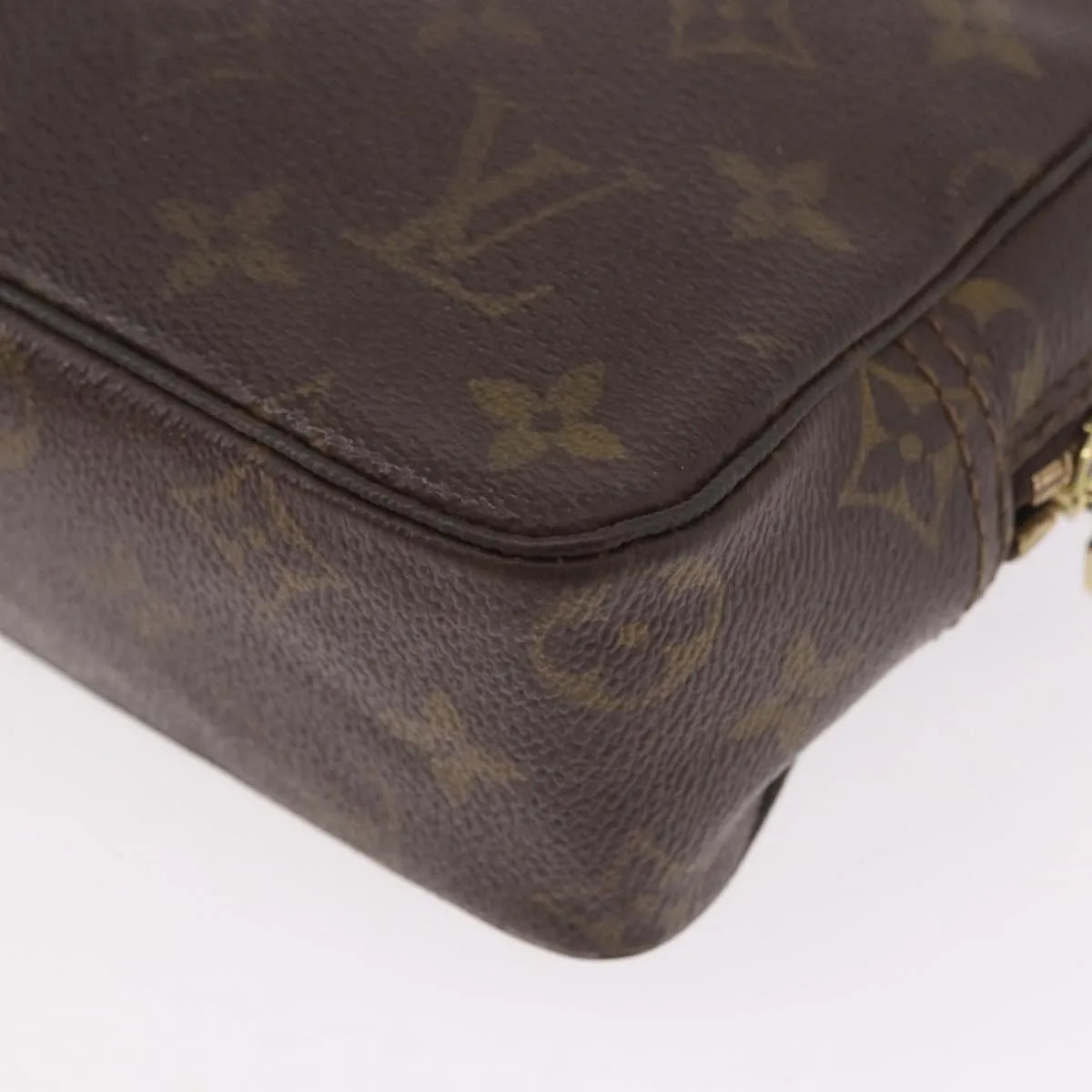 Louis Vuitton Trousse Toilette Monogram Canvas, Brown, Canvas, Clutch