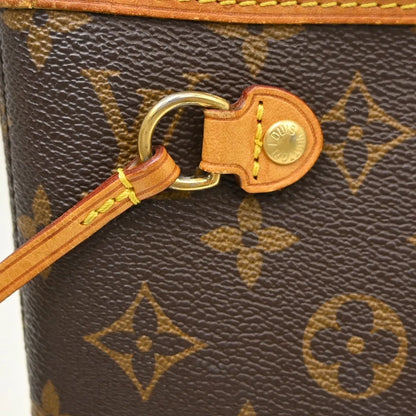 Louis Vuitton Neverfull Monogram, Brown, Canvas, Tote Bag