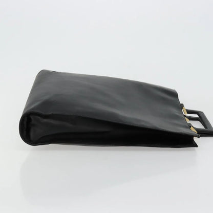 Gucci Vintage tote Leather, Black, Leather, Tote Bag