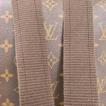 Louis Vuitton Vintage Montsouris Monogram Canvas, Brown, Canvas, Backpack