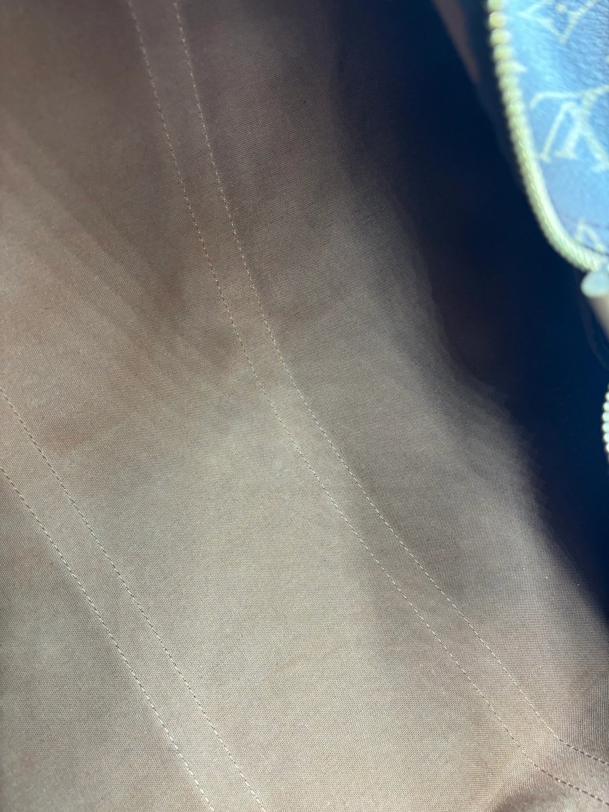 Louis Vuitton Keepall Monogram, Brown, Canvas, Travel Bag