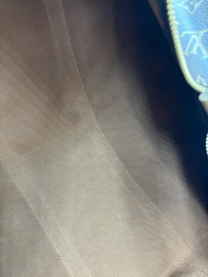 Louis Vuitton Keepall Monogram, Brown, Canvas, Travel Bag
