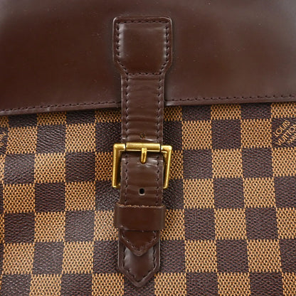 Louis Vuitton Soho Damier, Brown, Canvas, Backpack