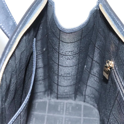 Celine vintage Leather, Navy, Leather, Handbag