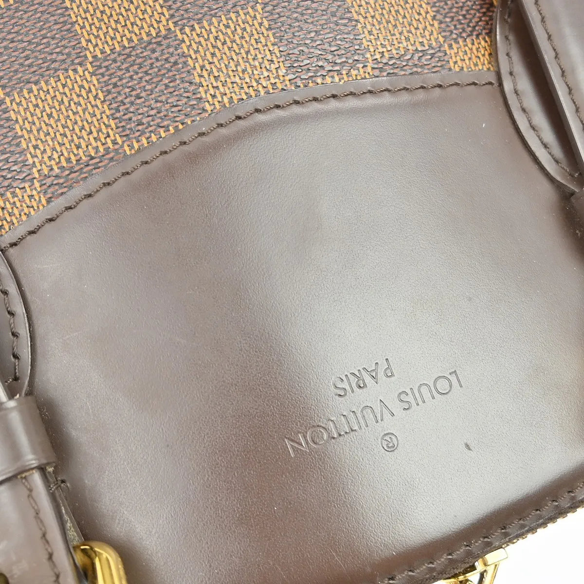Louis Vuitton Verona Damier, Brown, Canvas, Tote Bag