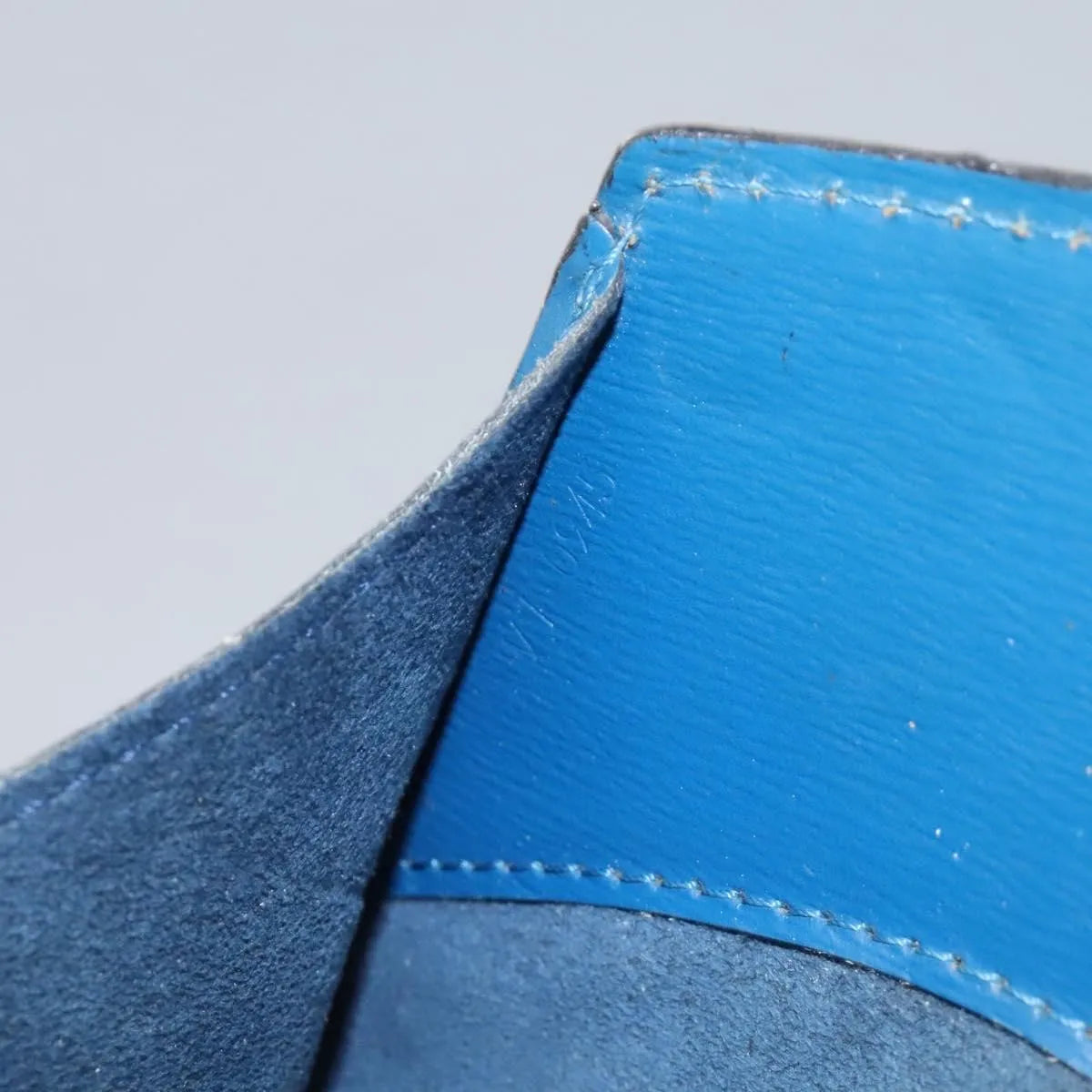 Louis Vuitton Cluny Epi Leather, Blue, Leather, Shoulder Bag