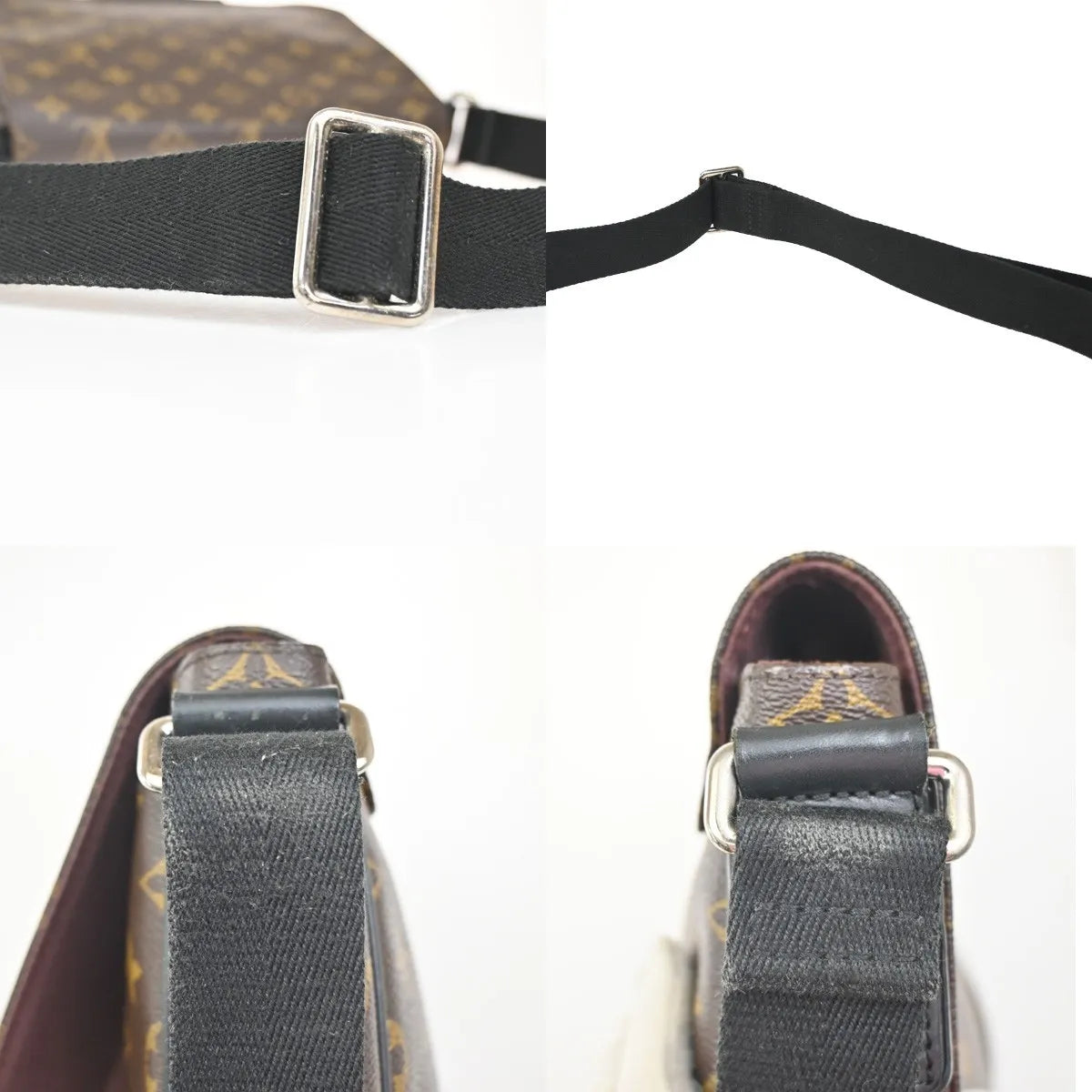 Louis Vuitton District Messenger Macassar Monogram Canvas, Brown, Canvas, Shoulder Bag