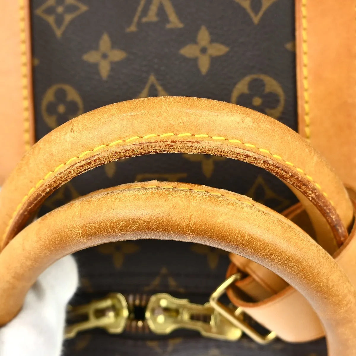 Louis Vuitton Keepall Monogram Canvas, Brown, Canvas, Travel Bag