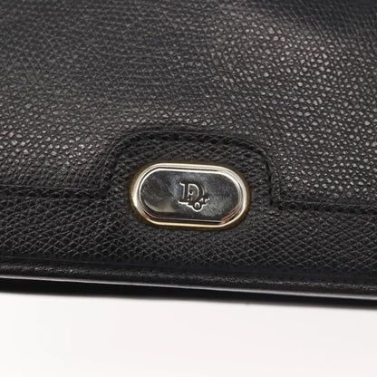 Christian Dior Vintage Leather, Black, Leather, Shoulder Bag