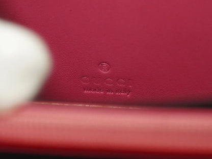 Gucci Zip Around Wallet (Outlet) Microguccissima Leather, Pink, Leather, Wallet