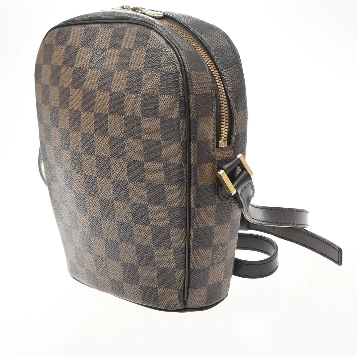 Louis Vuitton Ipanema Damier, Brown, Leather, Shoulder Bag