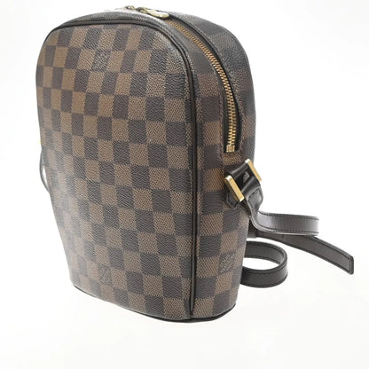 Louis Vuitton Ipanema Damier, Brown, Leather, Shoulder Bag