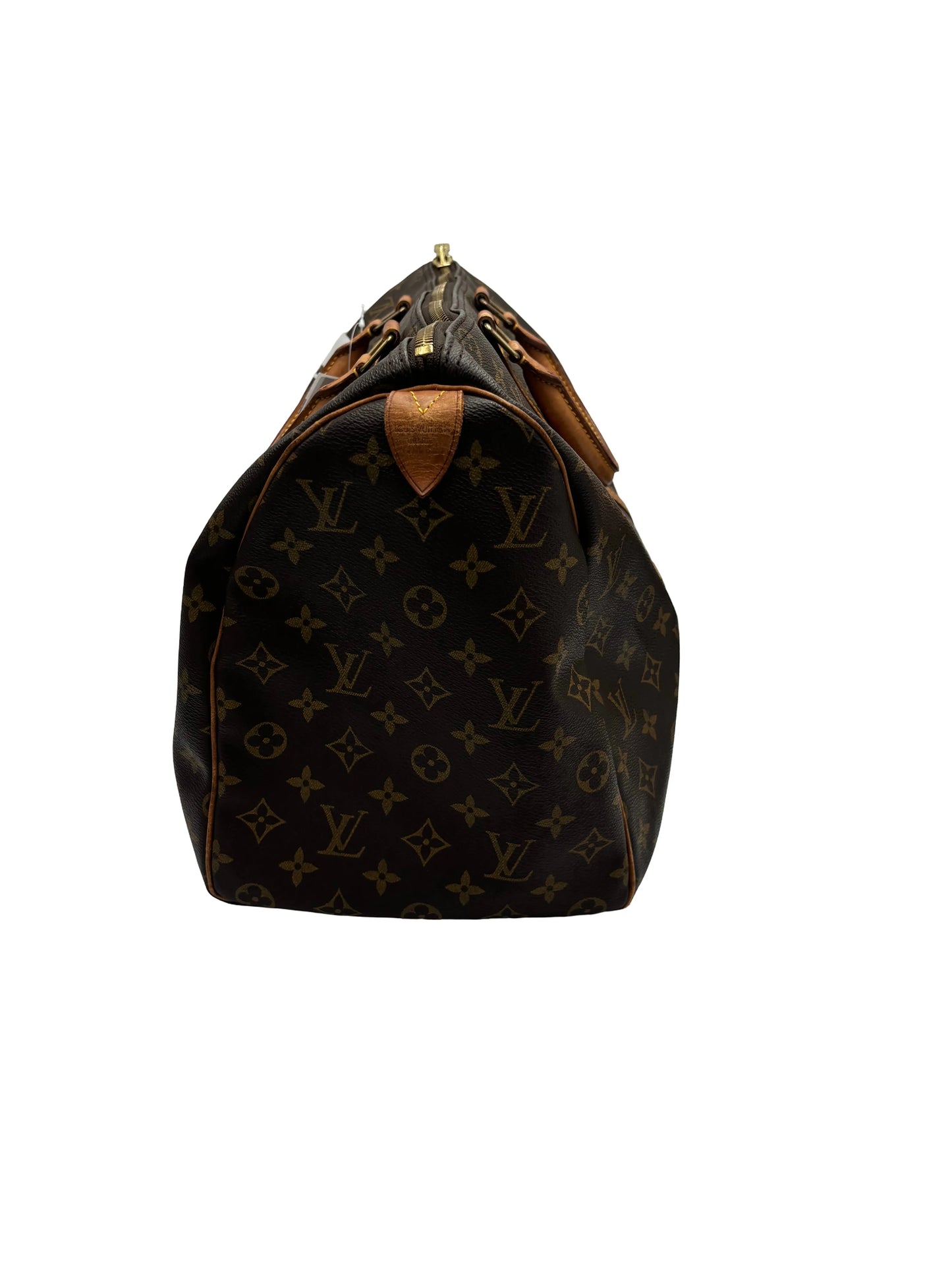 Louis Vuitton Keepall Monogram, Brown, Canvas, Travel Bag
