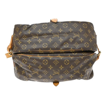 Louis Vuitton Saumur Monogram Canvas, Brown, Canvas, Shoulder Bag