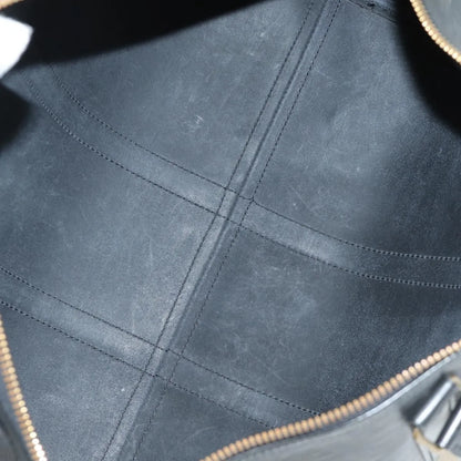 Louis Vuitton Keepall Epi Leather, Black, Leather, Travel Bag