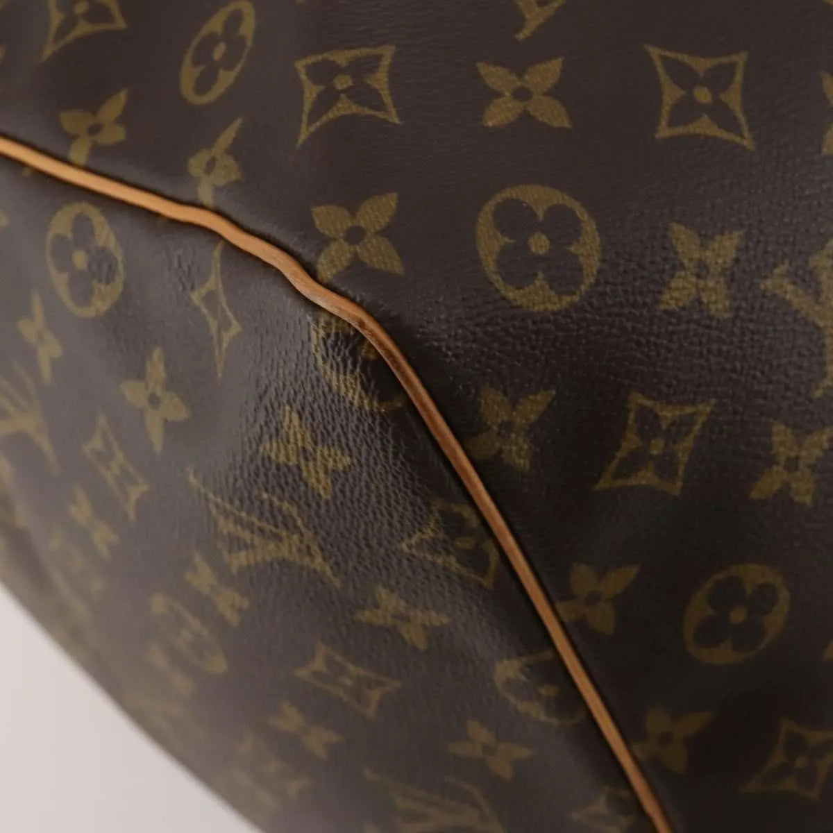 Louis Vuitton Keepall Monogram Canvas, Brown, Canvas, Travel Bag