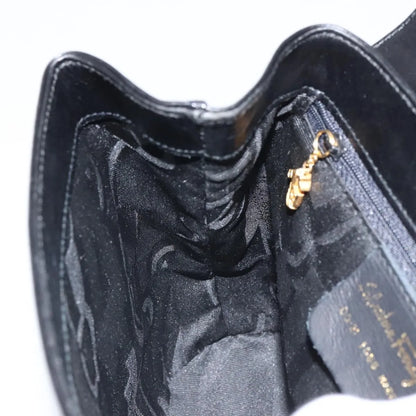 Salvatore Ferragamo Vintage Leather, Black, Leather, Handbag