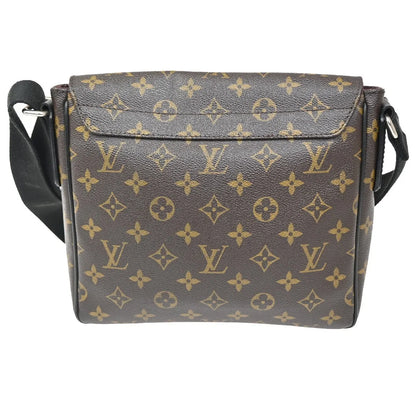 Louis Vuitton District Messenger Macassar Monogram Canvas, Brown, Canvas, Shoulder Bag