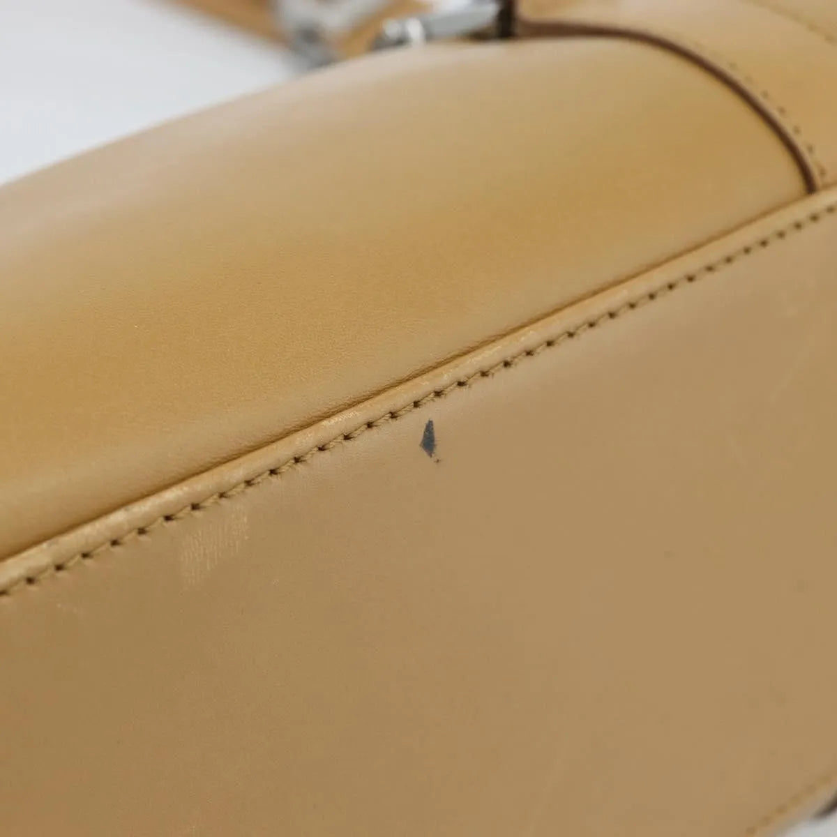 Gucci Piston Jackie O Hobo Leather, Beige, Leather, Handbag