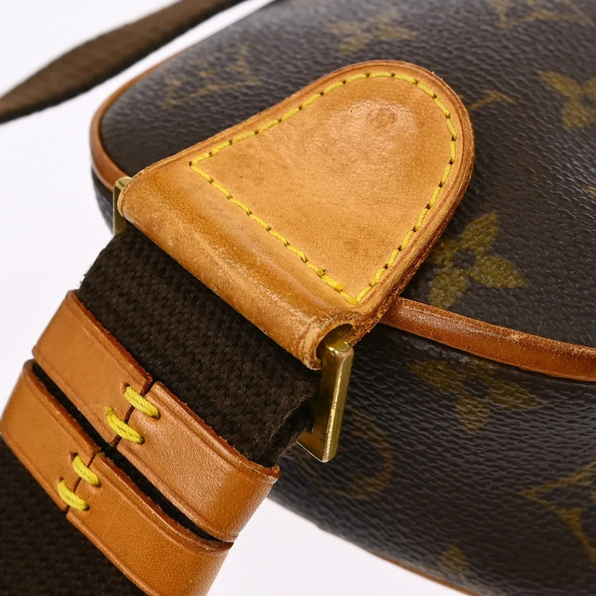 Louis Vuitton Pochette Gange Monogram Canvas, Brown, Canvas, Clutch