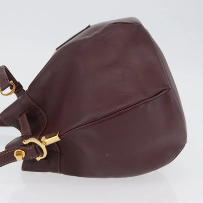 cartier Must de cartier Leather, Burgundy, Leather, Shoulder Bag