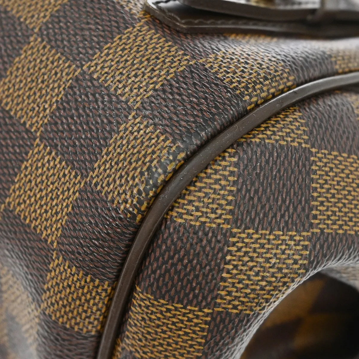 Louis Vuitton Rivington Satchel Damier, Brown, Canvas, Shoulder Bag
