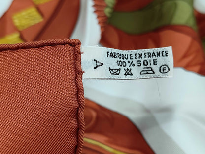 Hermes Carré 90 Silk multicolor, Multicolour, Silk, Scarf
