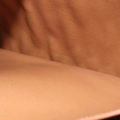 Celine Macadam Pochette Canvas and Leather, Brown, PVC, Clutch