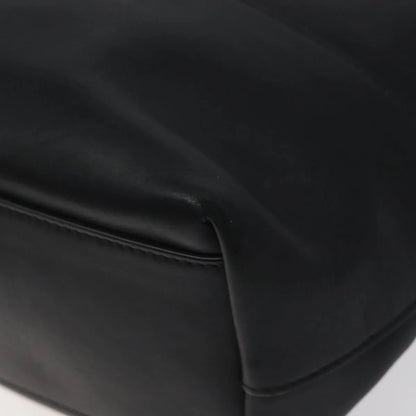 Bottega Veneta Vintage Leather, Black, Leather, Shoulder Bag
