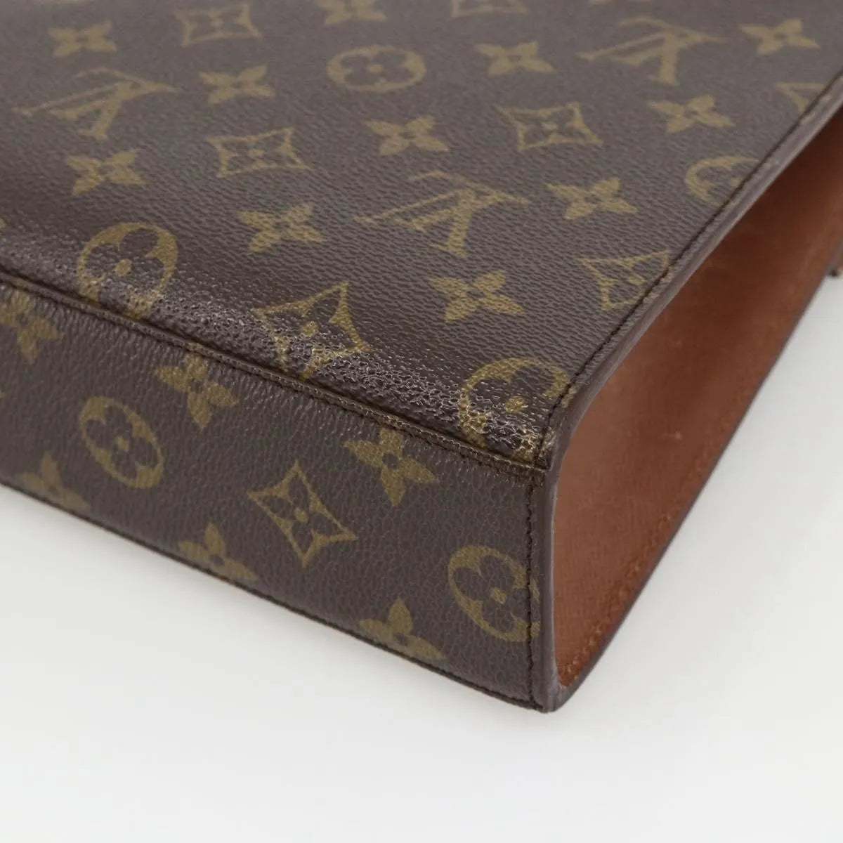 Louis Vuitton Malesherbes Monogram Canvas, Brown, Canvas, Handbag