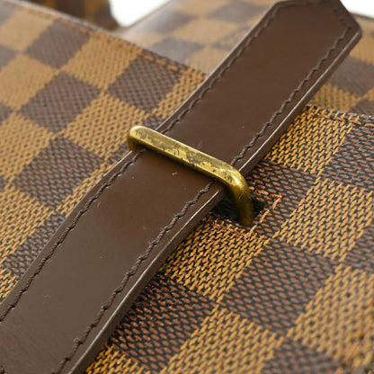 Louis Vuitton Broadway Damier, Brown, Canvas, Handbag