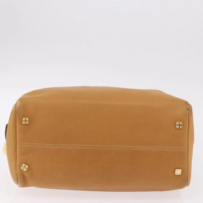 Loewe Anagram Leather, Beige, Leather, Handbag