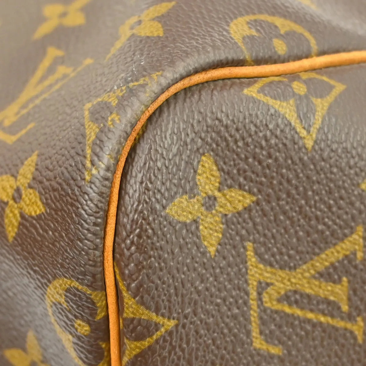 Louis Vuitton Keepall Monogram Canvas, Brown, Canvas, Travel Bag