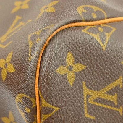 Louis Vuitton Keepall Monogram Canvas, Brown, Canvas, Travel Bag