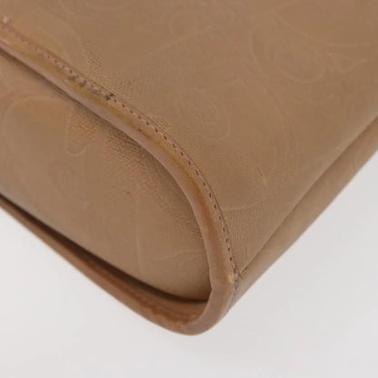 Christian Dior Vintage Trotter Canvas, Beige, Canvas, Handbag