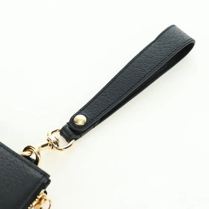 Gucci Horsebit 1955 GG Canvas and white leather, Black, Leather, Clutch