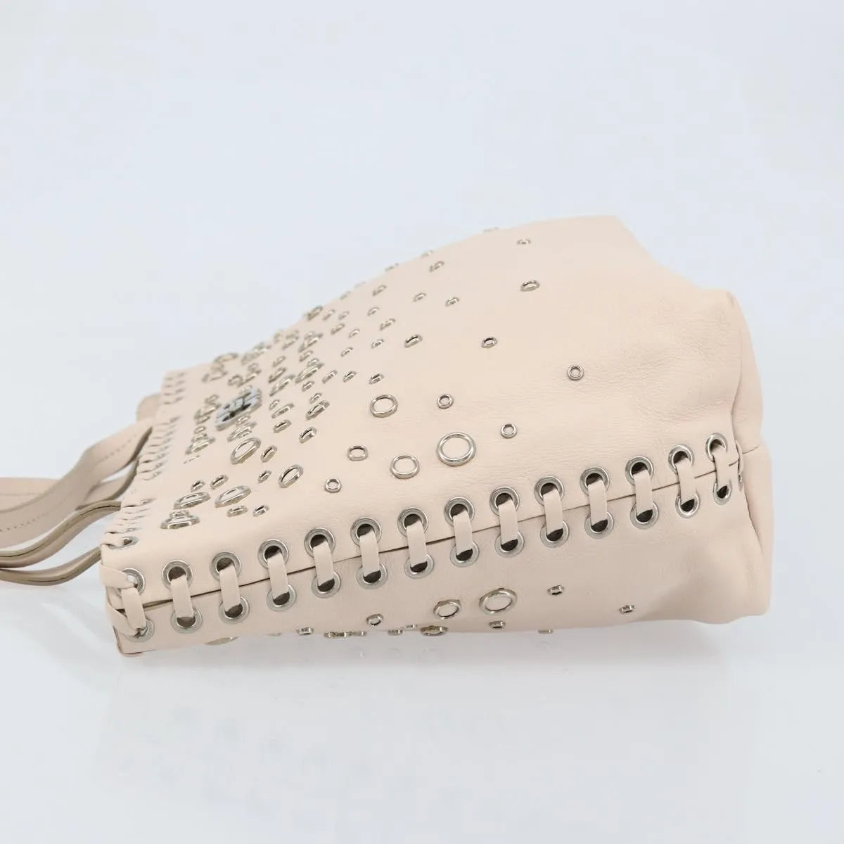 Salvatore Ferragamo Gancini Leather, Pink, Leather, Handbag