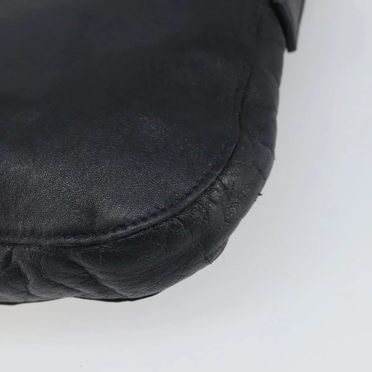 Celine Vintage Leather, Navy, Leather, Shoulder Bag