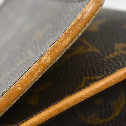 Louis Vuitton Twin GM Monogram, Brown, Canvas, Handbag