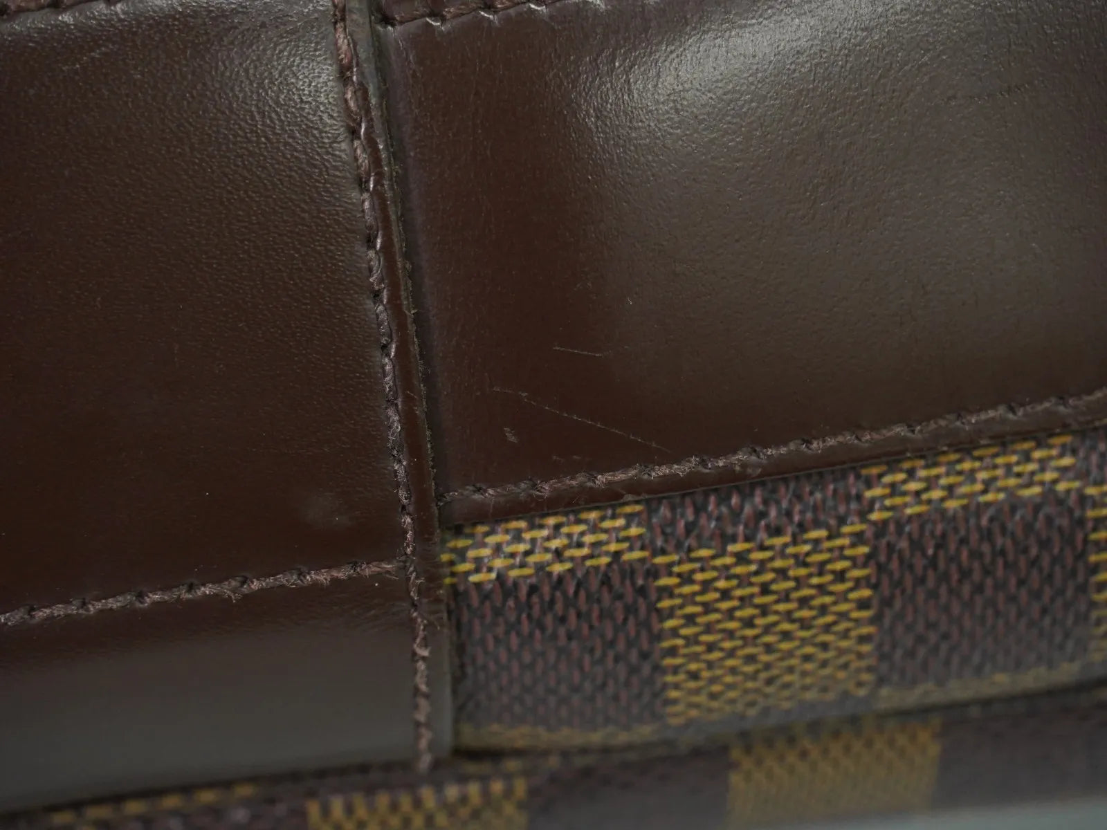 Louis Vuitton Bastille Damier, Brown, Canvas, Shoulder Bag