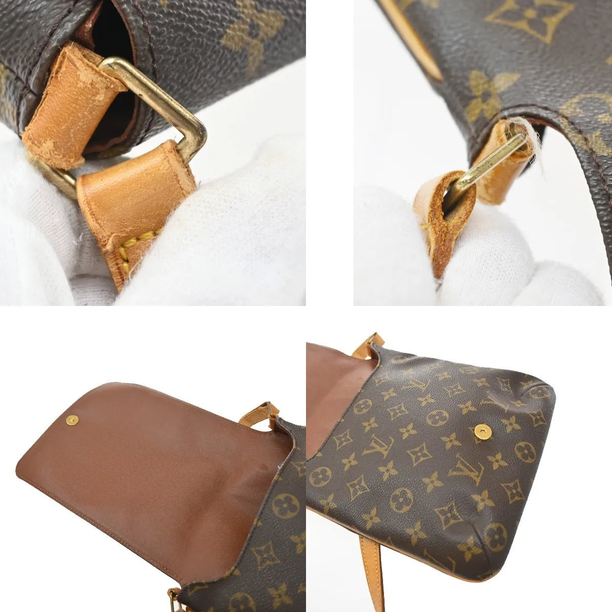 Louis Vuitton Musette Salsa Monogram Canvas, Brown, Leather, Shoulder Bag