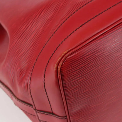 Louis Vuitton Petit Noe NM Epi Leather, Red, Leather, Shoulder Bag