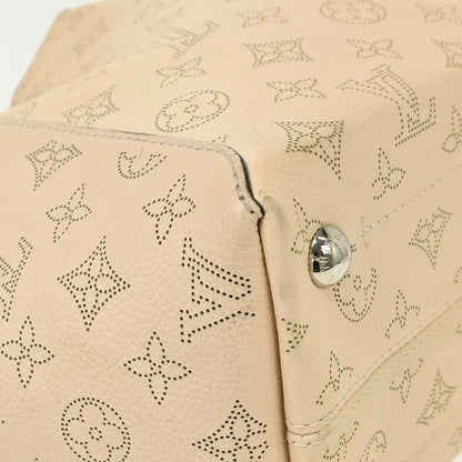Louis Vuitton Hina Mahina Leather, Beige, Leather, Tote Bag