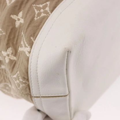 Louis Vuitton Besace Handbag Monogram Sabbia, Beige, Canvas, Shoulder Bag